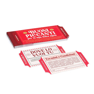 Legami - Book 24 Sexy Vouchers - Italian - Gift Vouchers