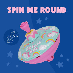 Legami - Unicorn Spinning Top - Spin Me Round