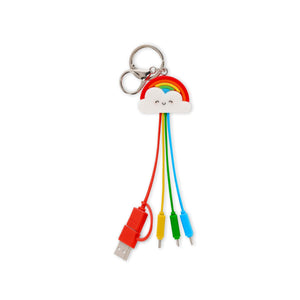 Legami - Rainbow 6-in-1 Keychain Charging Cable - Link Up