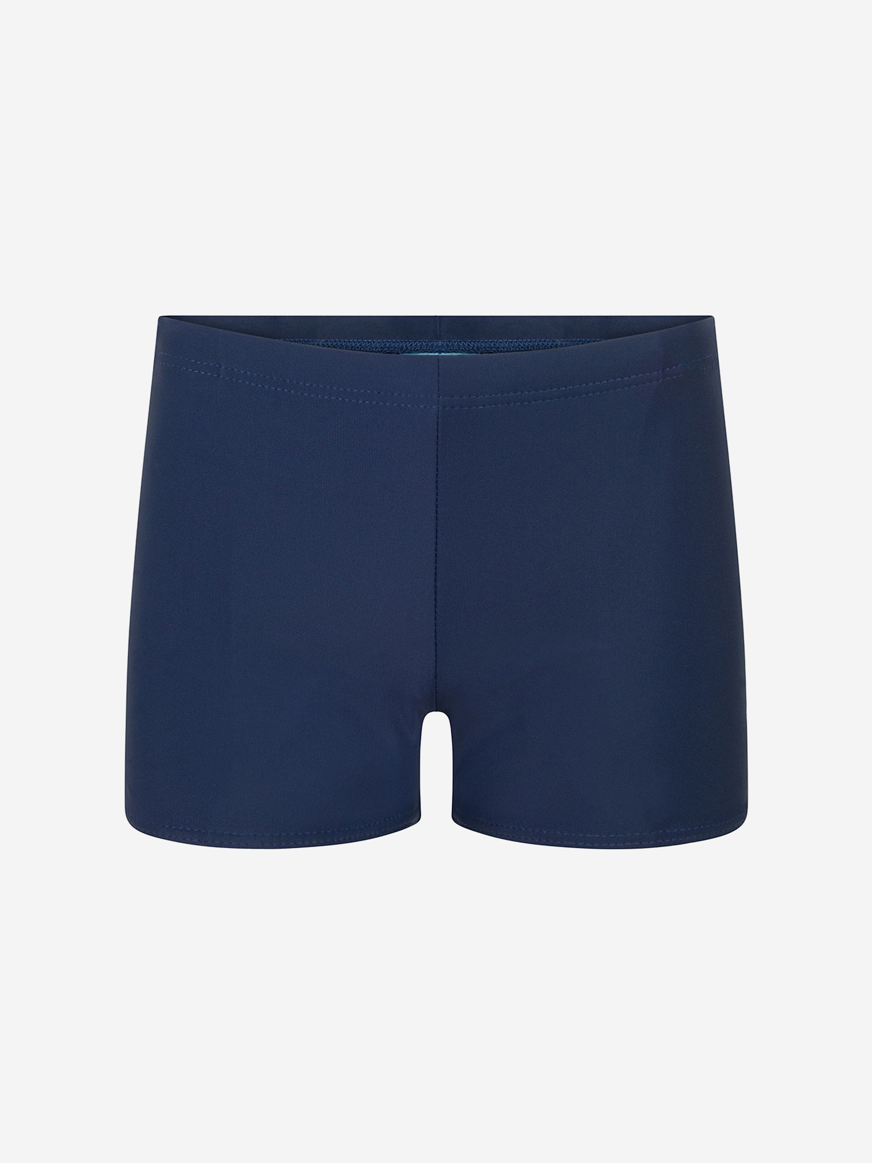 Zeco Boys School Elastane Swimming Shorts in Navy