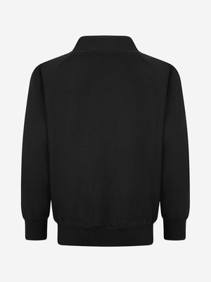 Zeco Kids School Sweatshirt Cardigan in Black