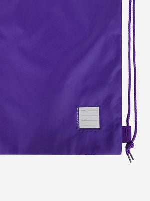 Zeco Kids School Premium Plain PE Bag in Purple (40cm)