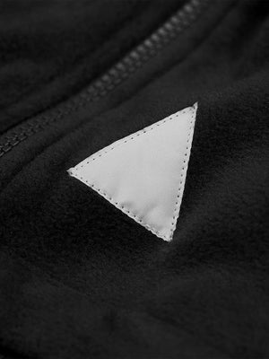 Zeco Kids School Polar Fleece Jacket in Black