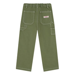Petit Bateau - Carpenter Organic Cotton Jeans | Khaki