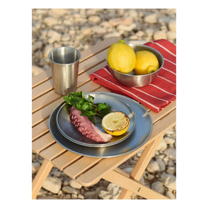 Hay - Outdoor Market Steel Plates, Jasper Morrison - Set of 2 | Steel