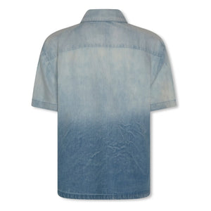 AO76 - Jacob Dip Dye Denim Shirt | Blue
