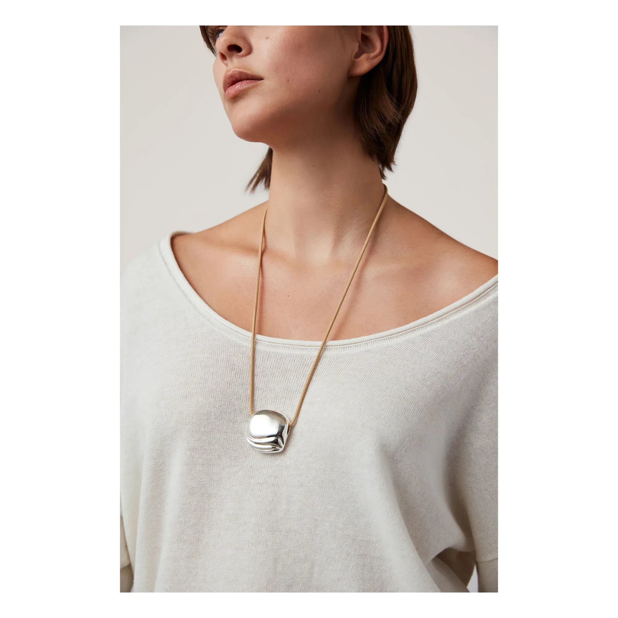 Jenny Bird - Rue Rope Necklace | Silver