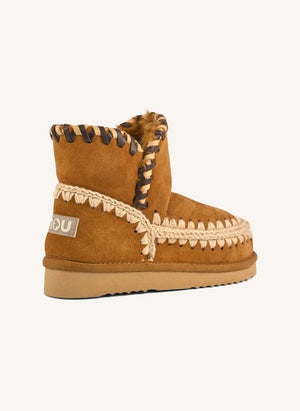 Mou - Eskimo Stitched Boots | Cognac