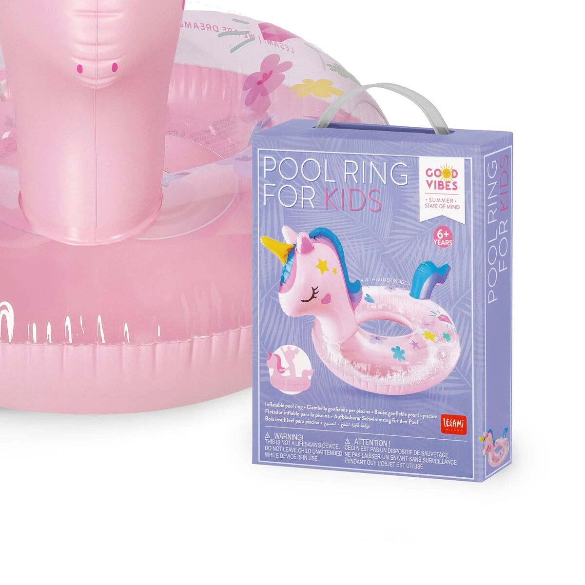 Legami - Pool Ring for Kids - Unicorn - Pool Ring