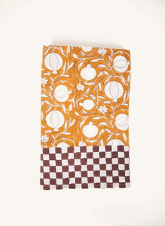 Olsson & Jensen - Pomona Pomegranate Pattern Tablecloth | Mustard