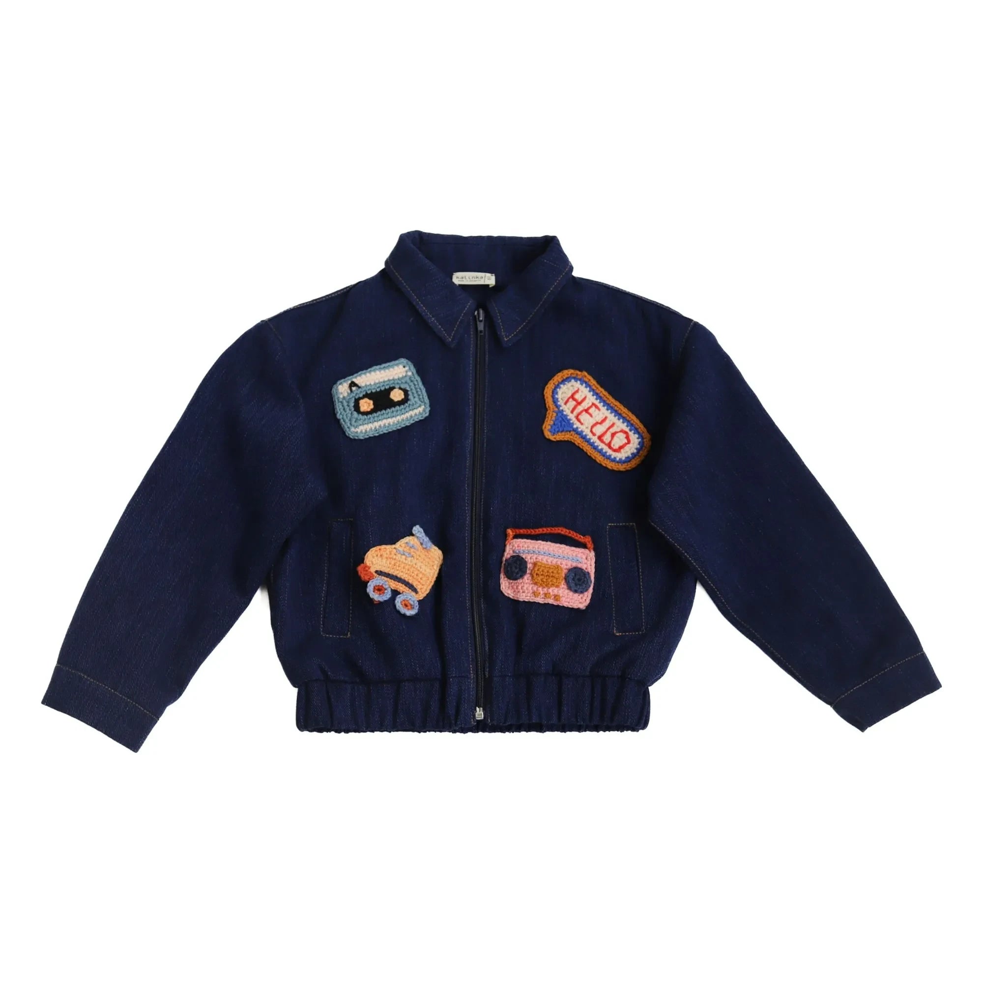 Kalinka - Eddie Denim Jacket | Dark Blue