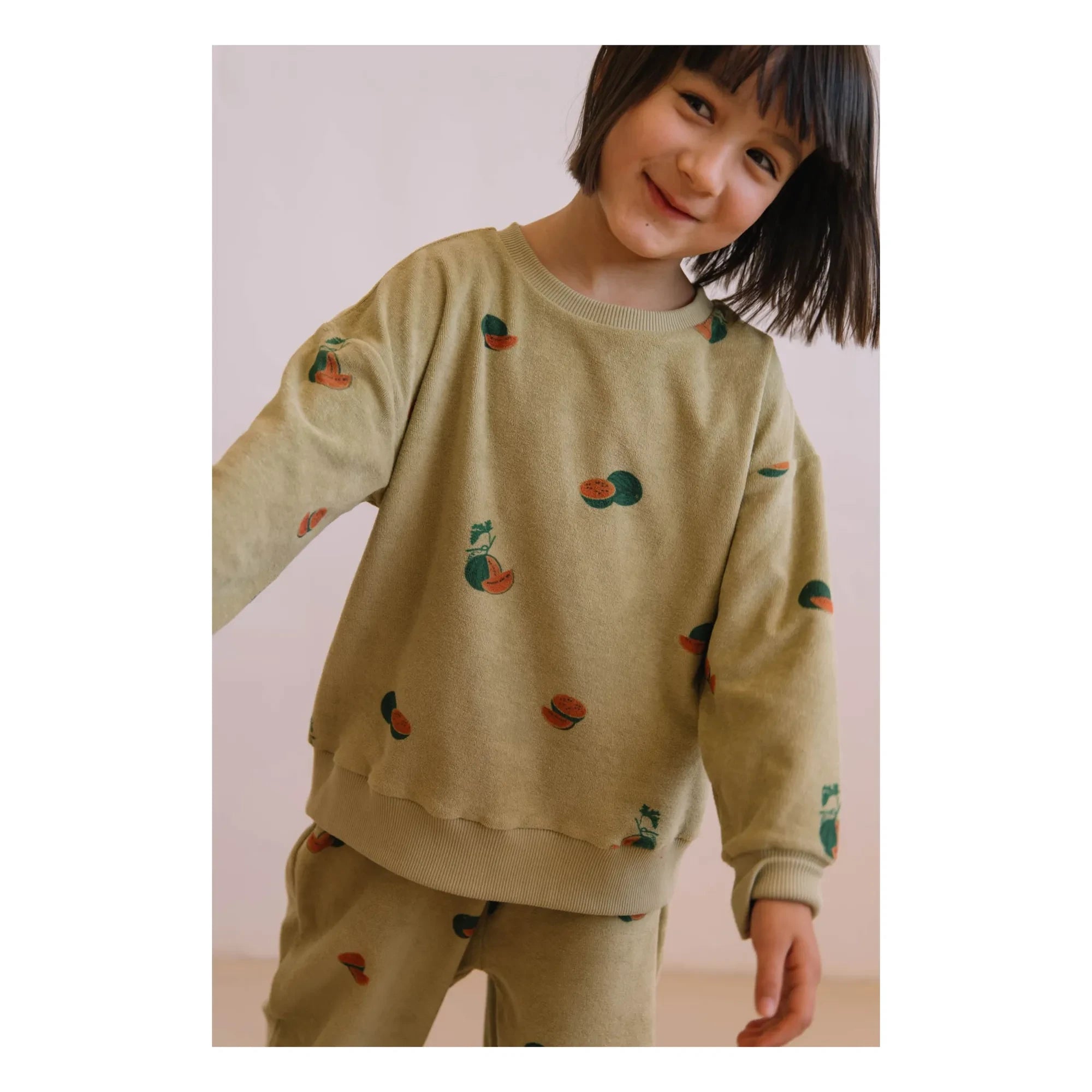Studio Bohème - Bart Watermelon Sweat Organic Cotton Sponge | Khaki