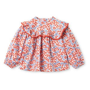 Flöss - Debbie Fleurie Blouse | Red