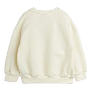 Mini Rodini - Sweat Society Organic Pamuk | Ekru