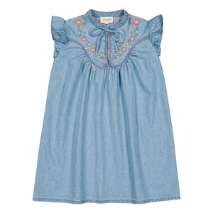 Louis Louise - Andrée Chambray Dress | Light Blue