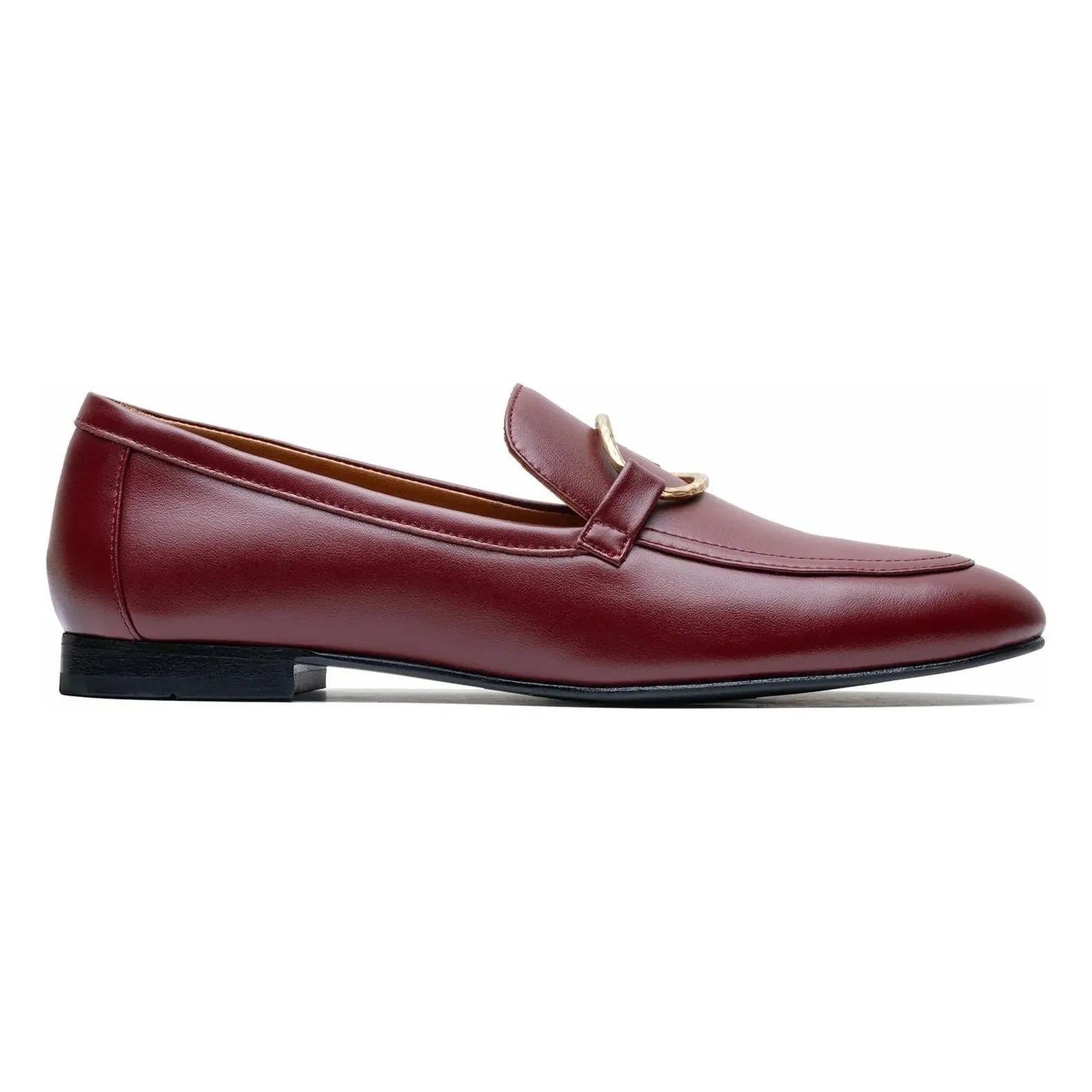 Lachoix - Tomboy Chic Loafer | Burgundy