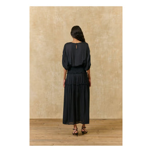 Louise Misha - Chayana Cotton Blouse | Black