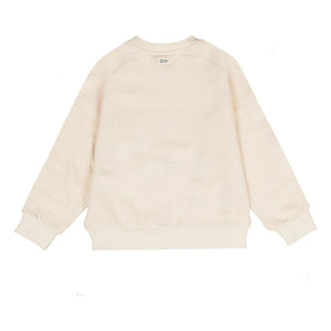 Tumble N'Dry - Prugna Organic Cotton Sweatshirt | Ecru