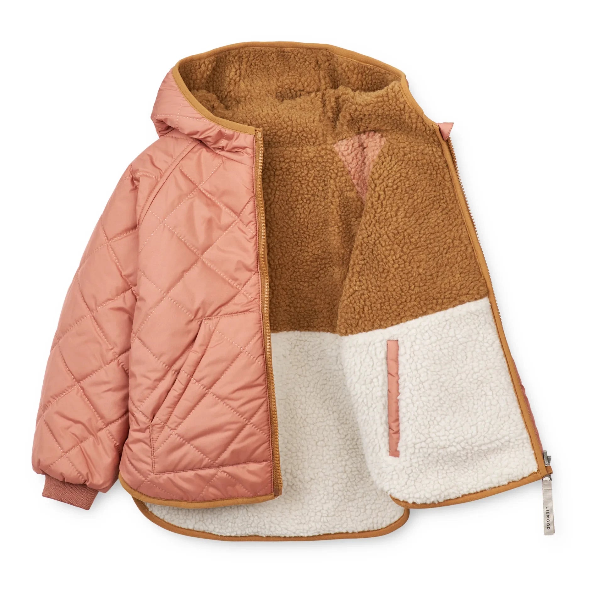 Liewood - Jackson Reversible Recycled Jacket | Pink