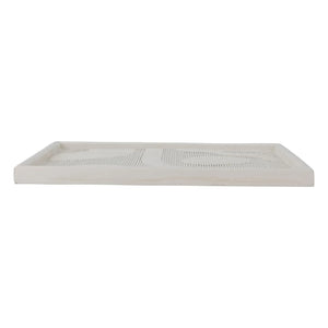 Bloomingville - Patina Polyresin Wall Decor | White