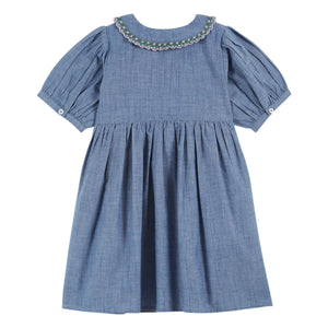 Emile et Ida - Blue Chambray Smock Dress