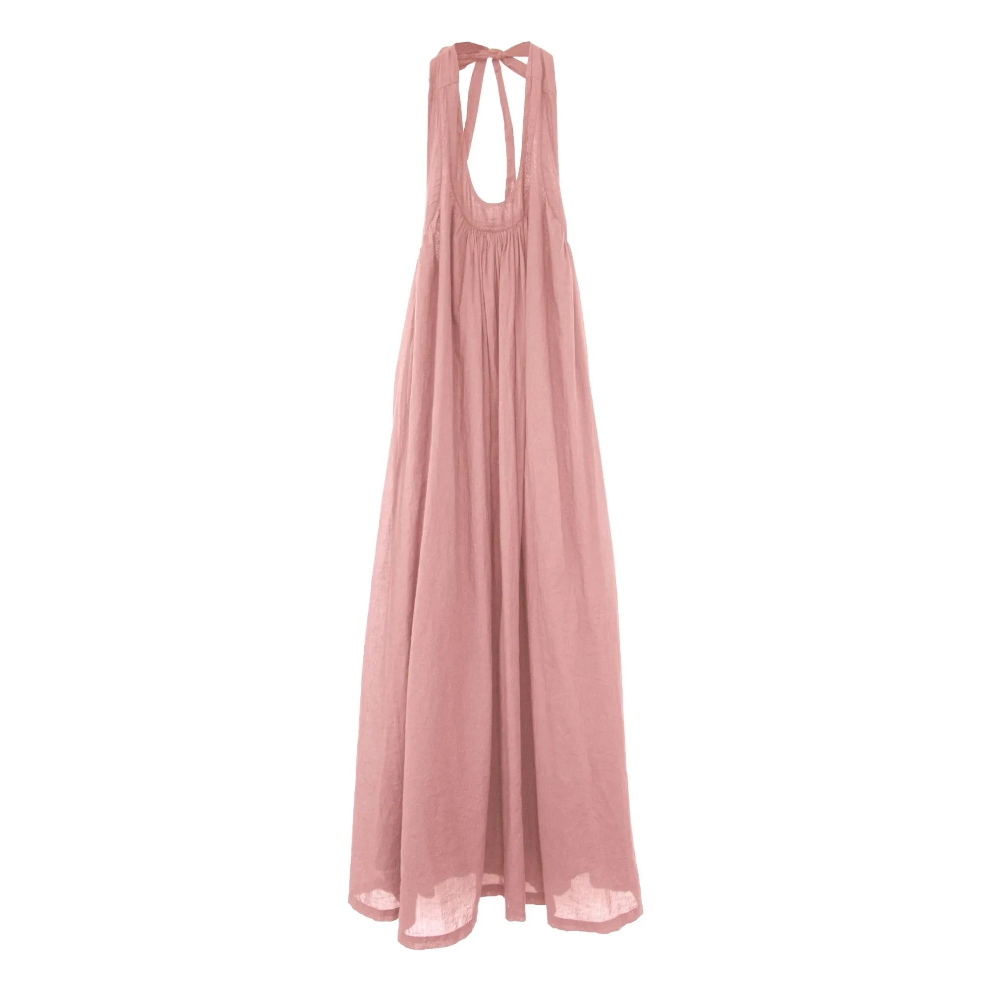 THEAVANT - La Plage Cotton Voile Dress | Beige