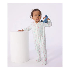 Petit Bateau - Striped and Floral Sleepwear | White