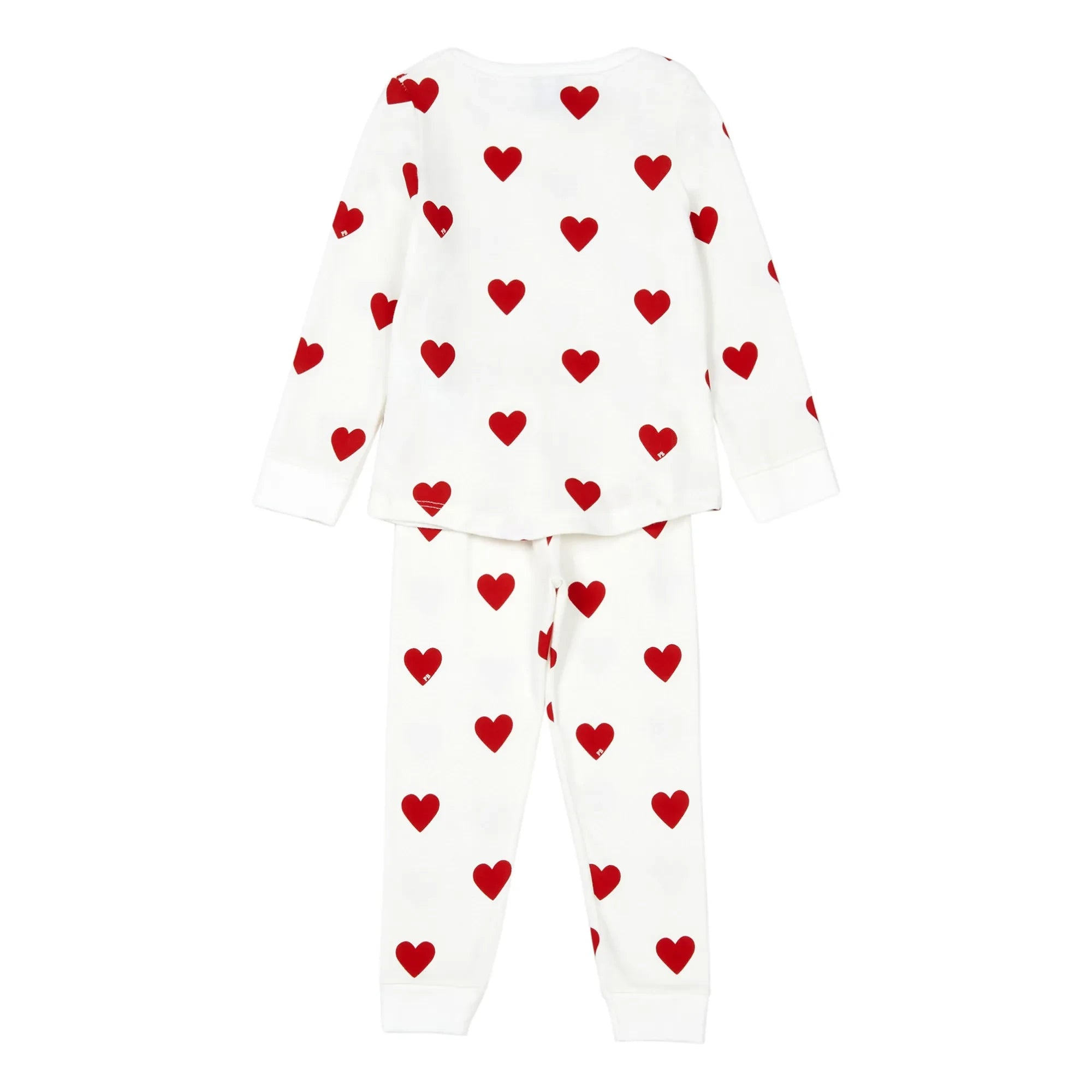 Petit Bateau - Mison Organic Cotton Pajamas | White