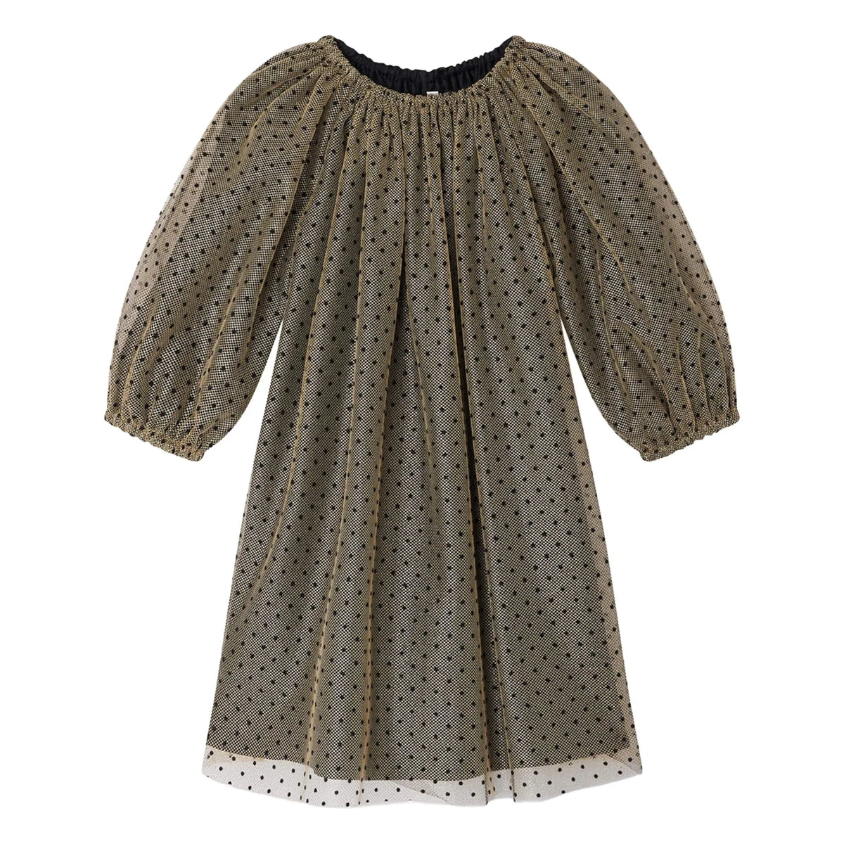 Bonpoint - Just Tulle Flocke elbise | Or