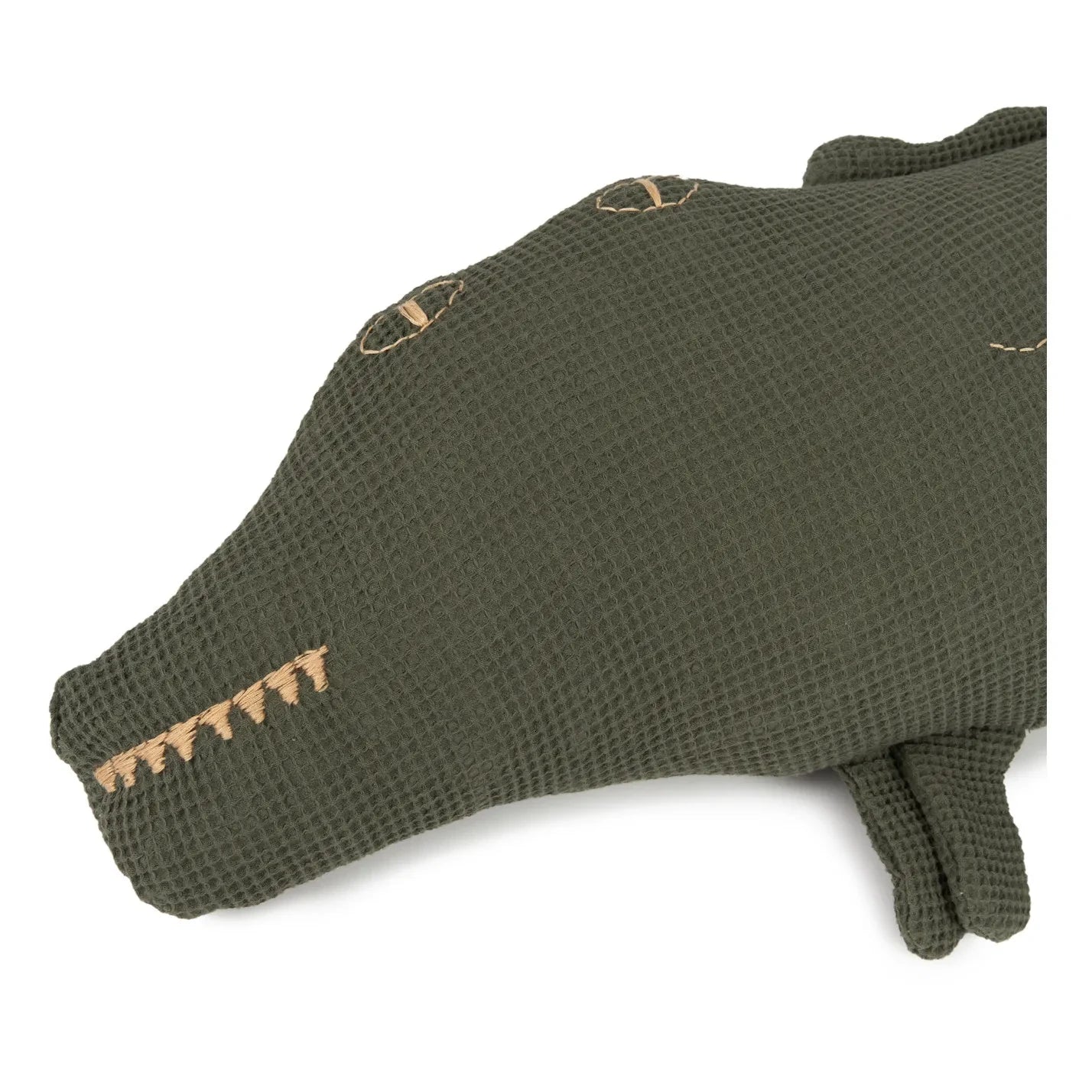 Nobodinoz - Crocodile Pillow | Green