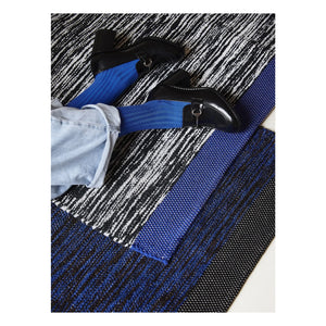 La cerise sur le gâteau - Felt recycled cotton rug | Blue