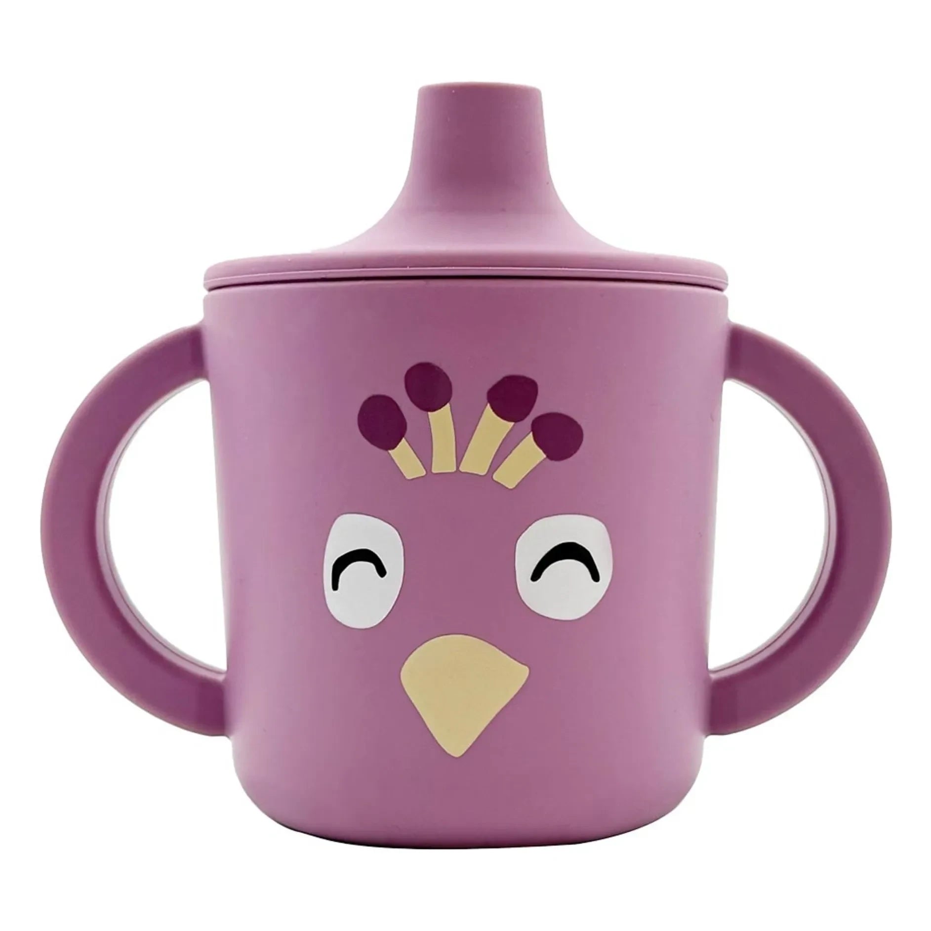 Trixie - Mrs. Peacock Silicone Training Cup | Purple