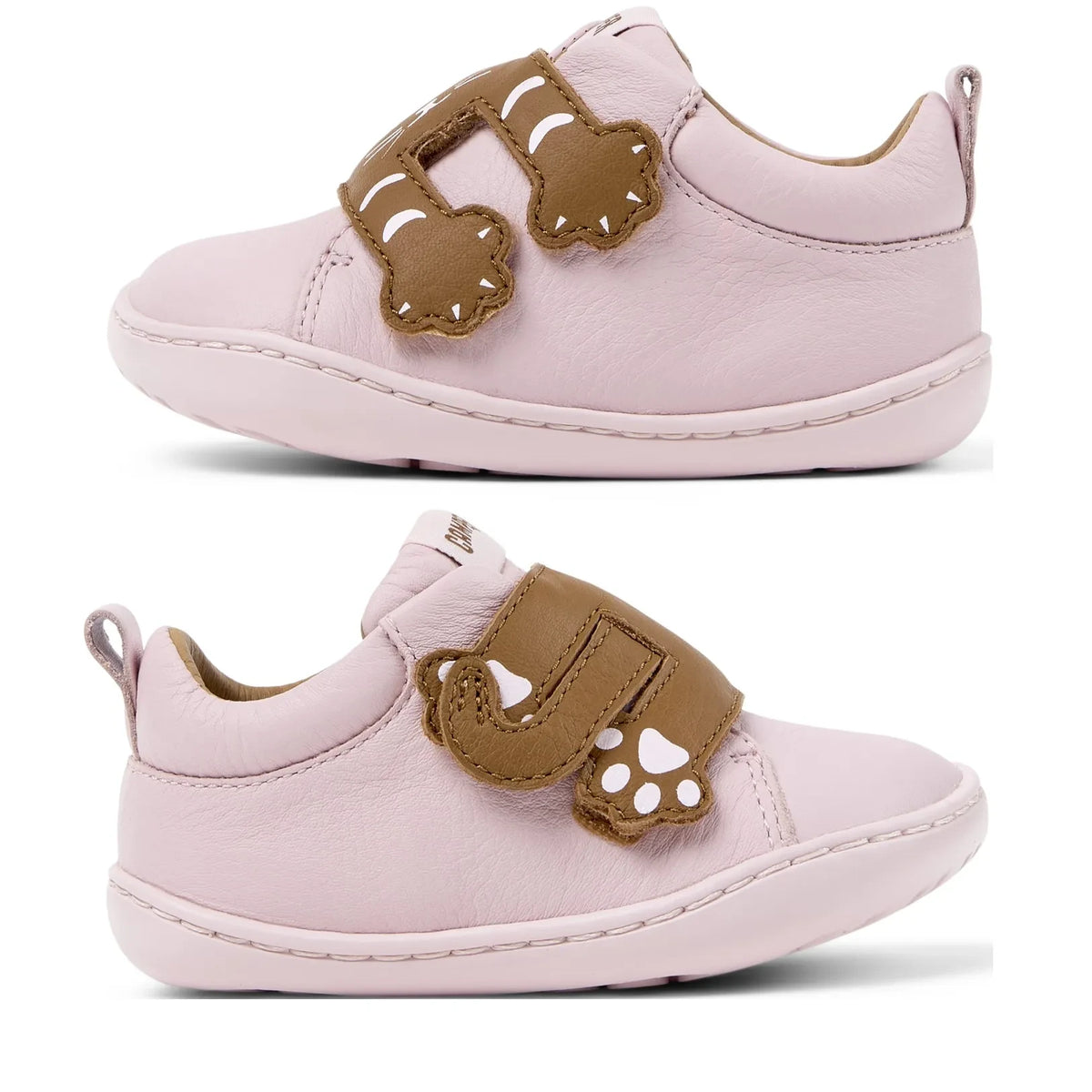 Camper - Twins Scratch Sneakers | Pembe