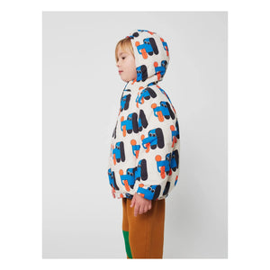 Bobo Choses - Reversible Recycled Fiber Waterproof Jacket | White