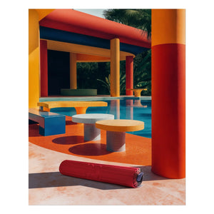 Hercule Studio - Archy Uchronia Summer Exercise Mat | Rouge Brun