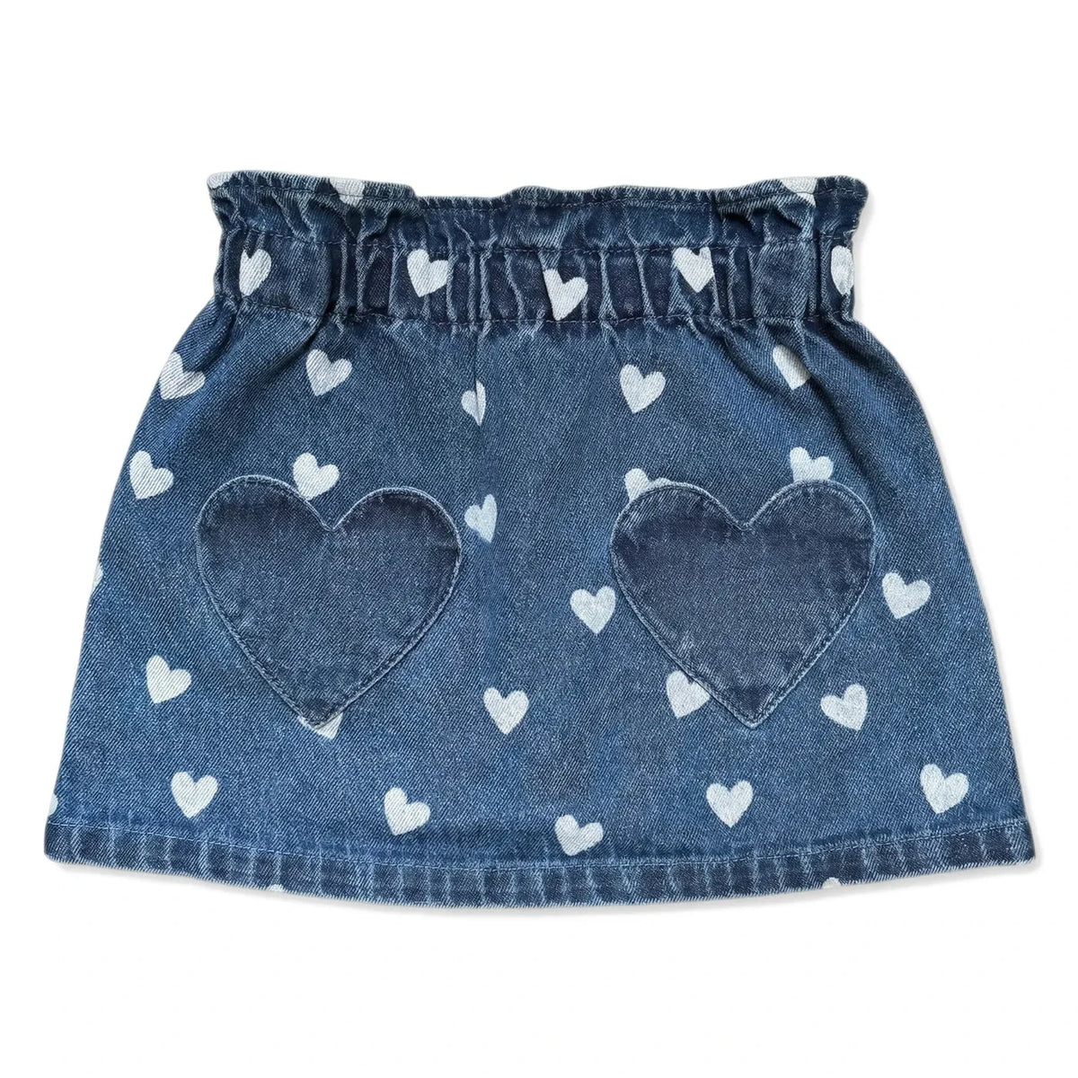 Louis Louise - Teacher Hearts Denim Etek | Mavi