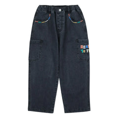 Jelly Mallow - Jean Ready | Charcoal gray