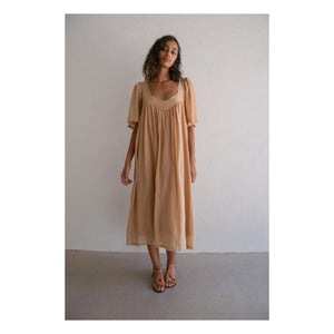 THEAVANT - Jade Pamuk voile elbise | Amber