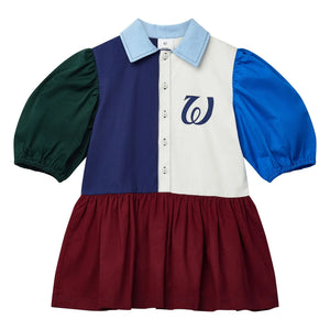 Wynken - Beau Collar Dress | Blue