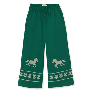 Tinycottons - Green Horse Trousers