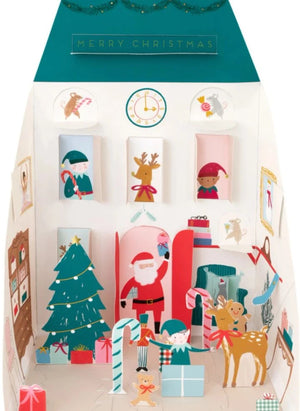 Meri Meri - Santa's House Paper Advent Calendar