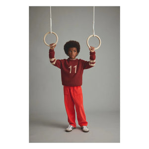 Cozmo - Arles organik pamuklu kazak | Koyu kırmızı