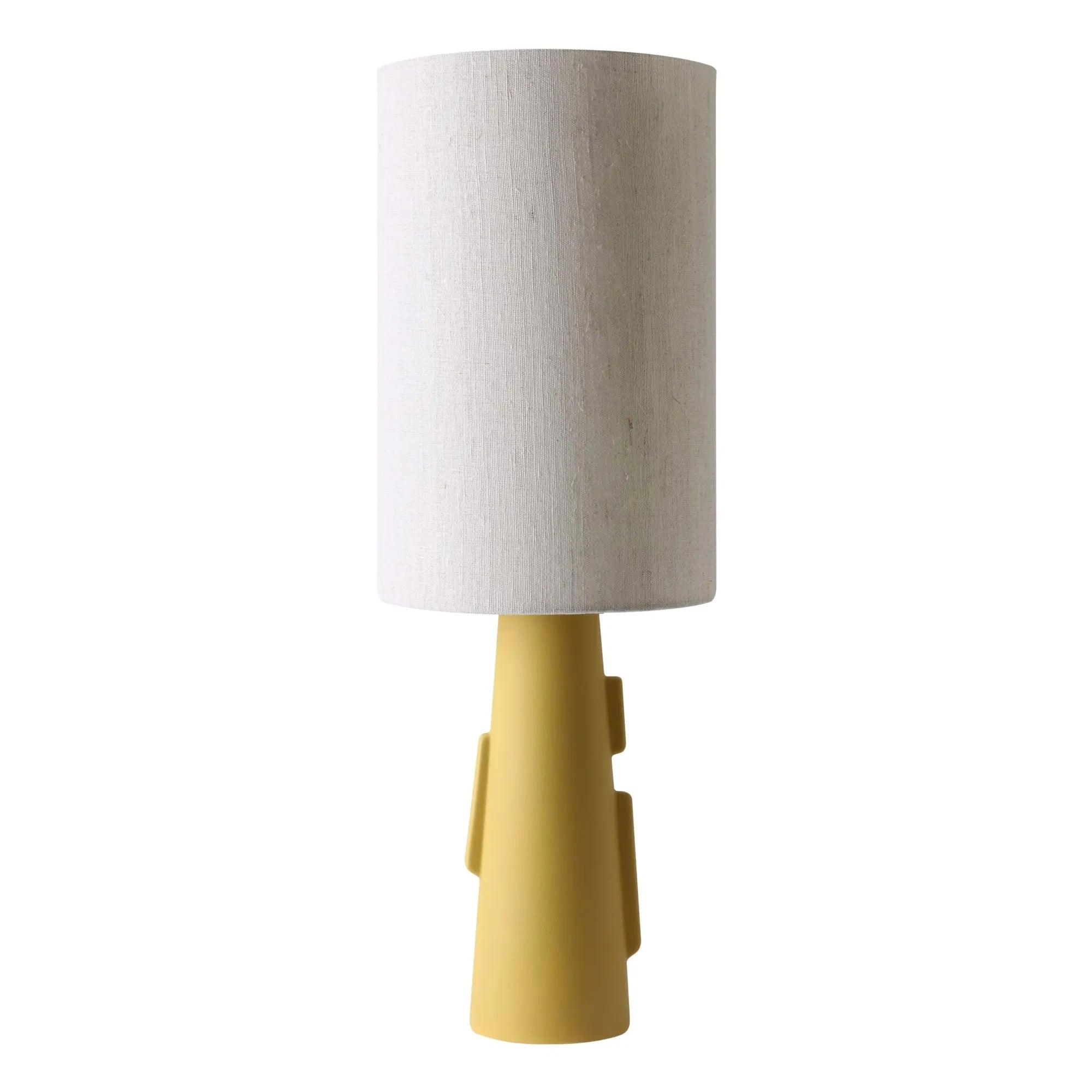HKliving - Cylindrical Linen Lampshade