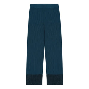 FUB - High Twist Rib Pants | Blue