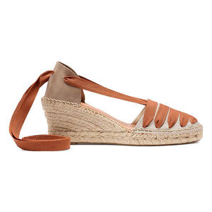 Naguisa - Moraira Espadrilles | Terracotta Red