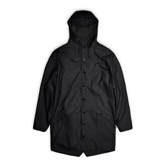 Rains - Unisex Long Waterproof Wax Coat | Black