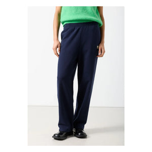 American Vintage - Plizzy Cotton Jogger | Navy Blue