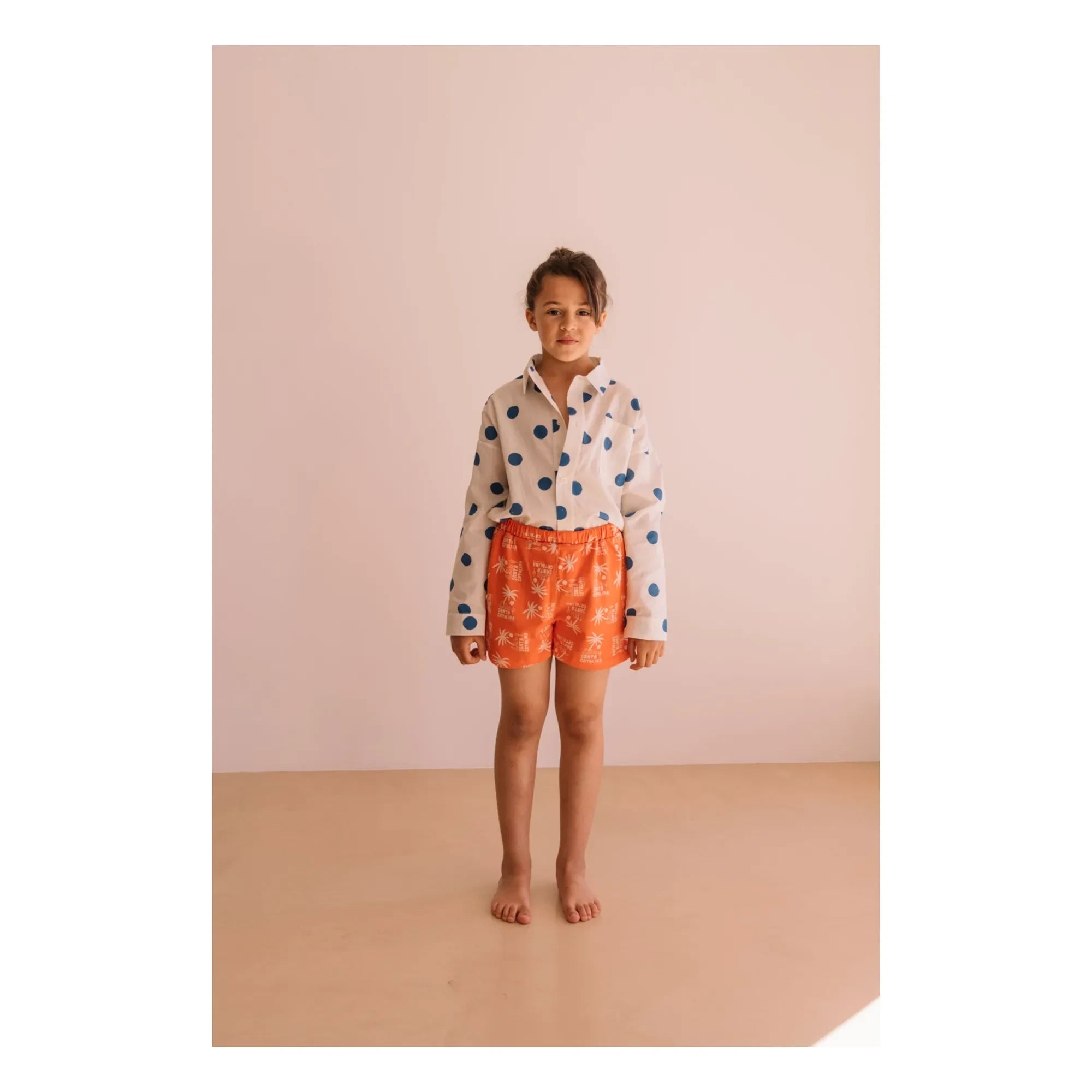 We Are Kids - Aurel organic cotton polka dot shirt | White