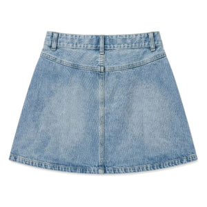 Finger in the Nose - Denim Joplin Skirt | Blue