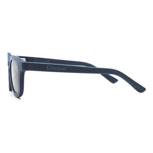 Cream - Square Sunglasses | Navy Blue